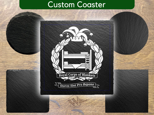 Custom Slate Coasters